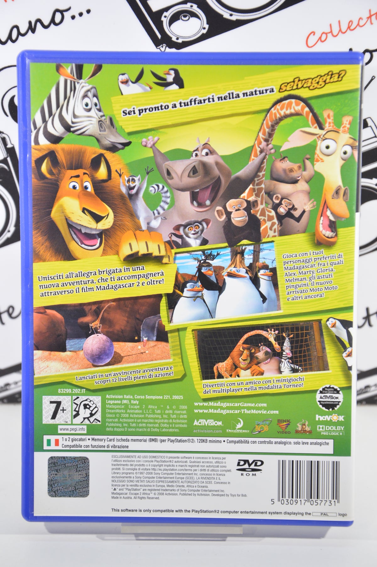 Madagascar 2 PlayStation 2 7+ ITA