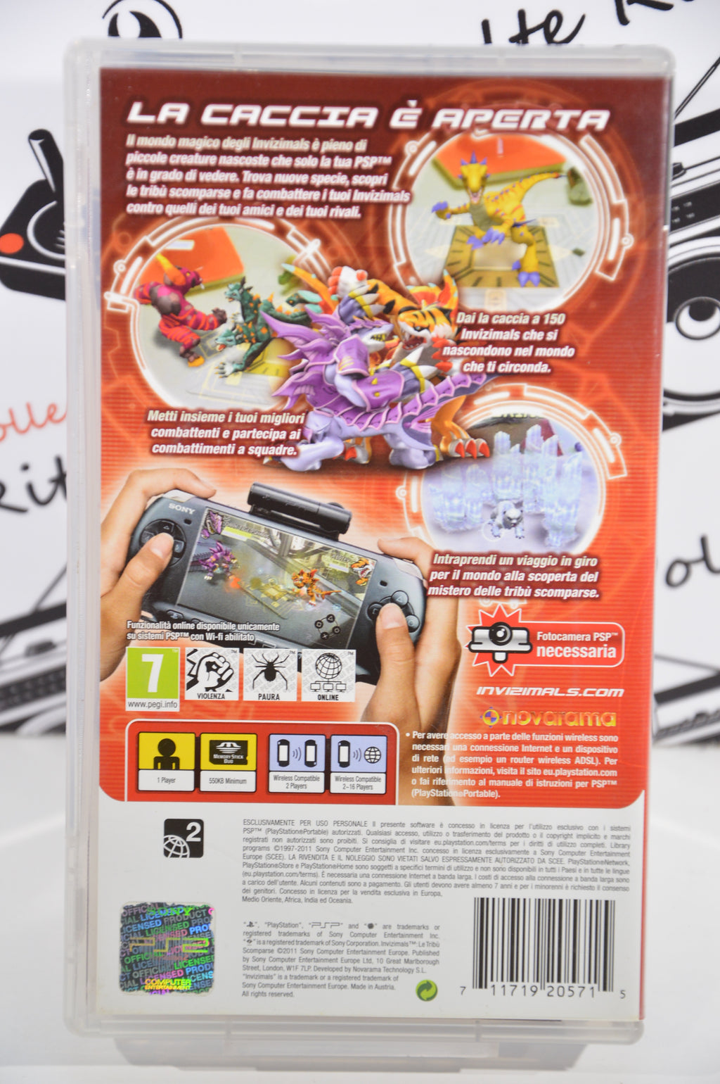 Invizimals le tribù scomparse Sony Psp 7+