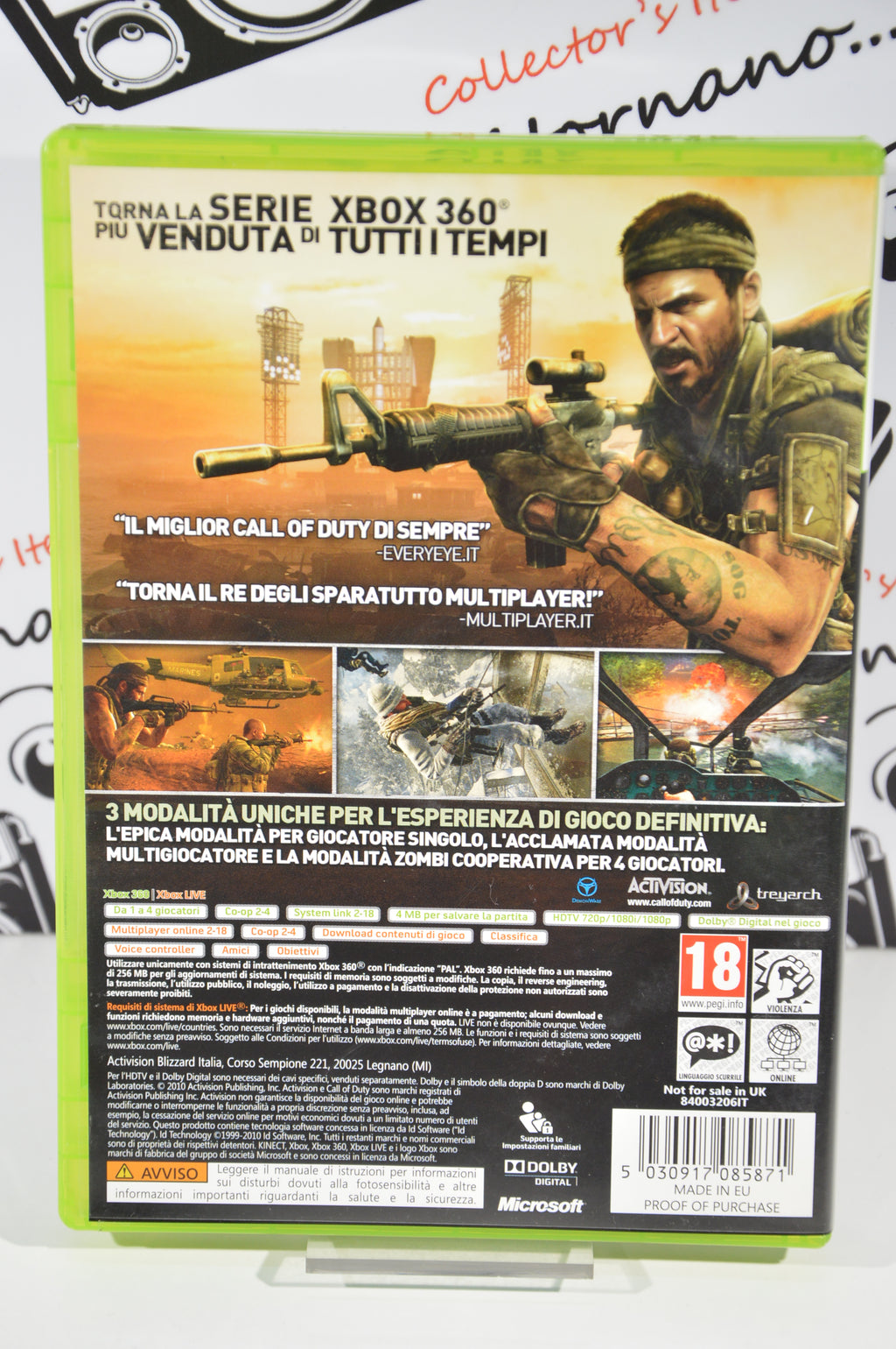 Call of Duty Black Ops Xbox 360 18+ Multilingua