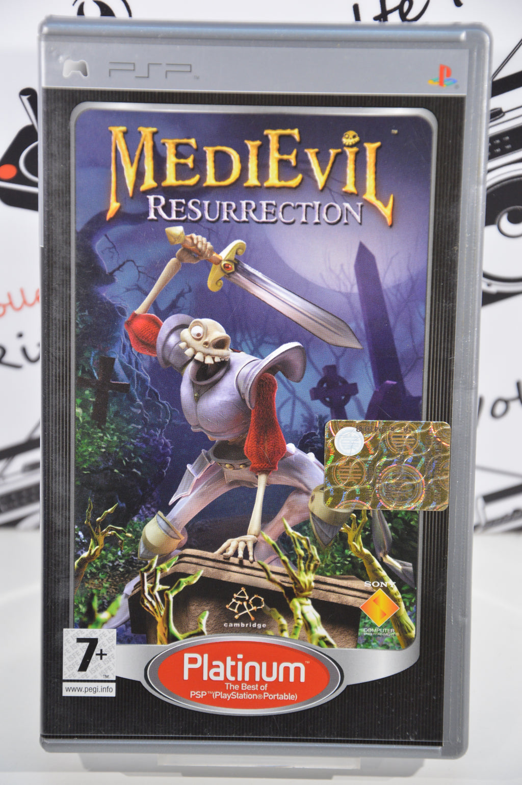 Medievil resurrection platinum Sony Psp 7+