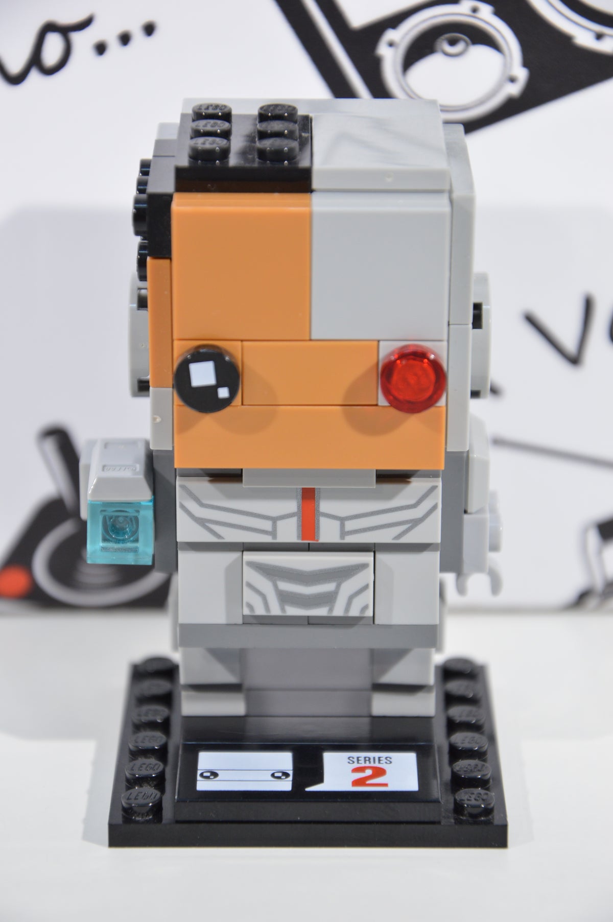 Lego Brickheadz cyborg 41601 10+ usato ottimo