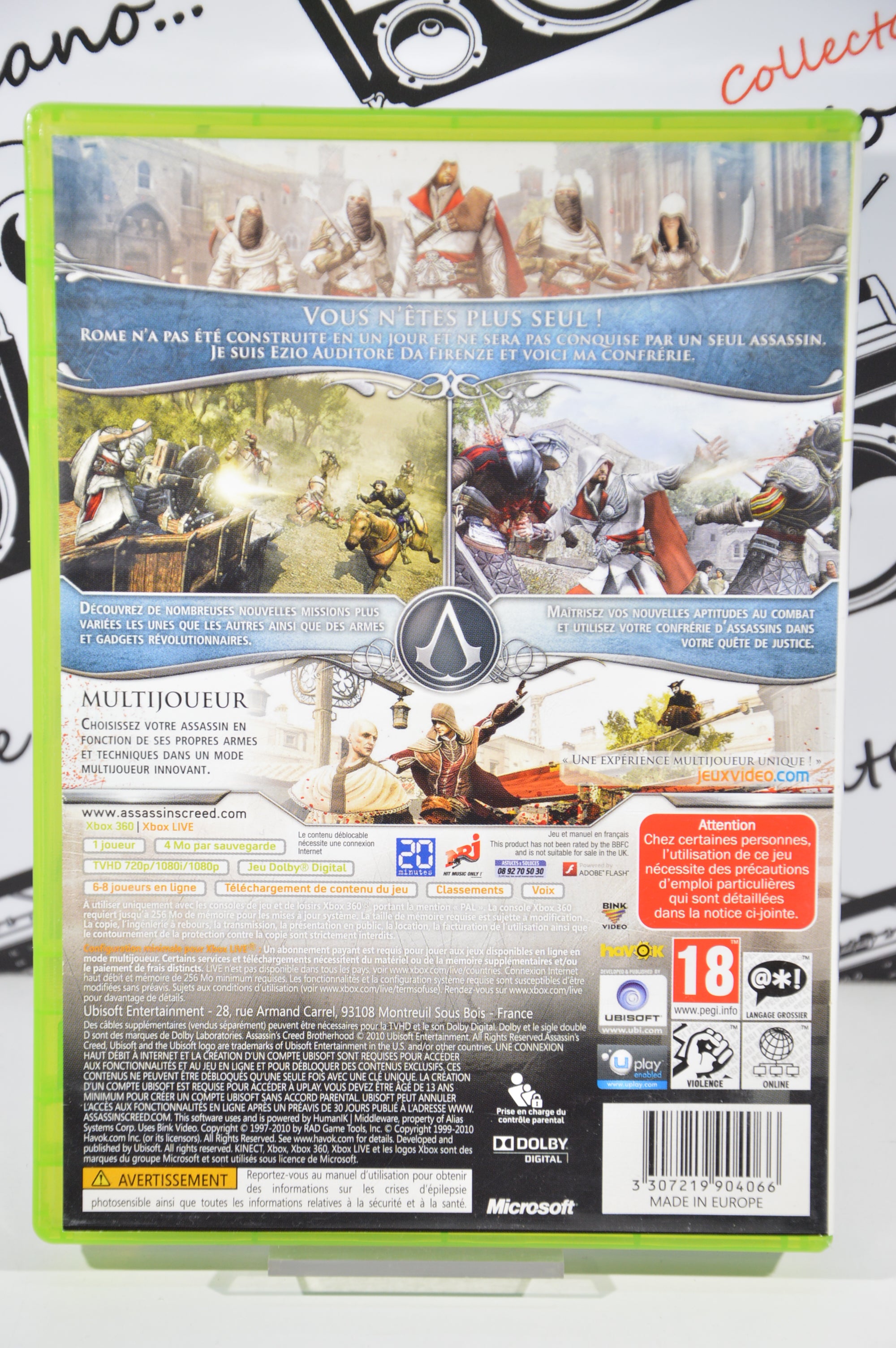 Assassin's creed Brotherhood Xbox 360 18+ Multilingua