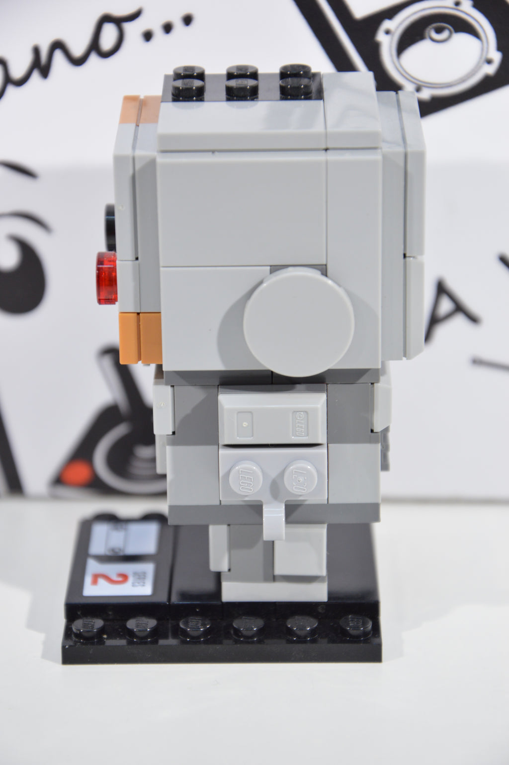 Lego Brickheadz cyborg 41601 10+ usato ottimo