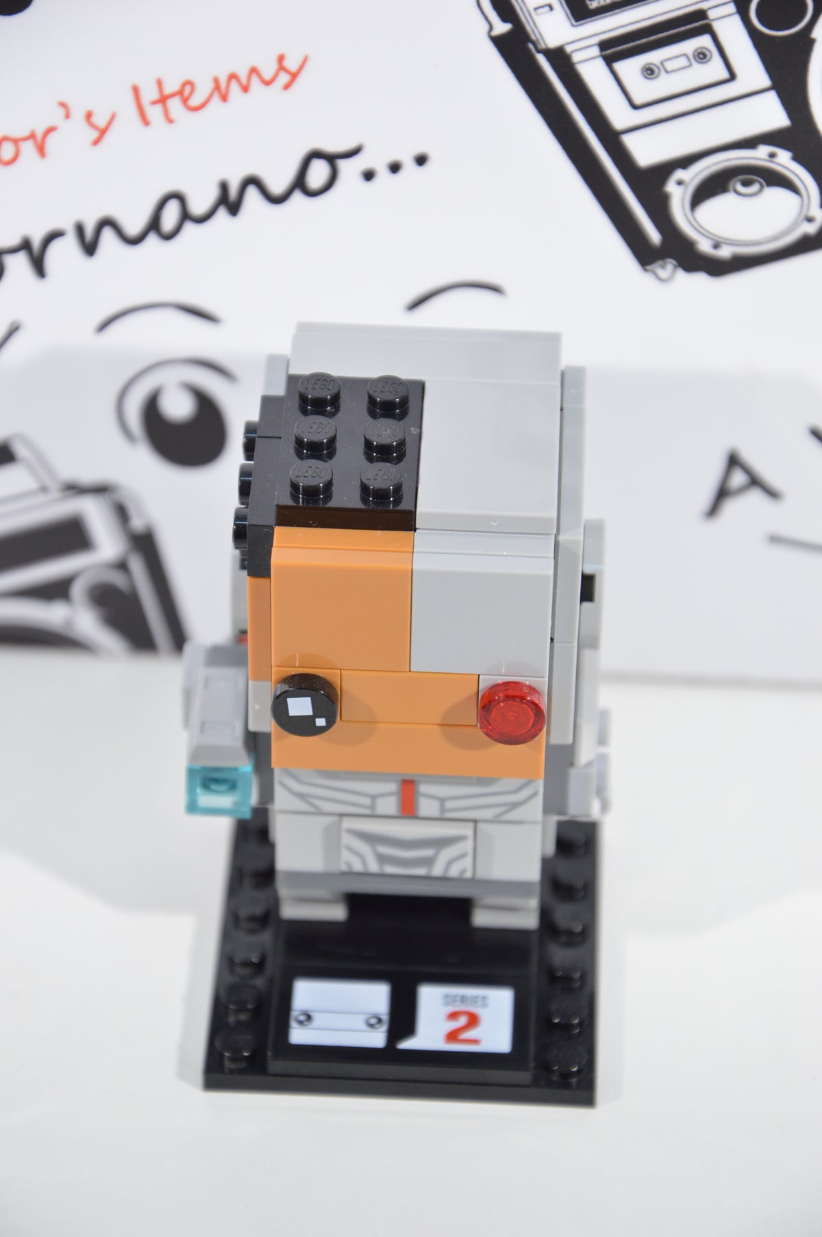 Lego Brickheadz cyborg 41601 10+ usato ottimo