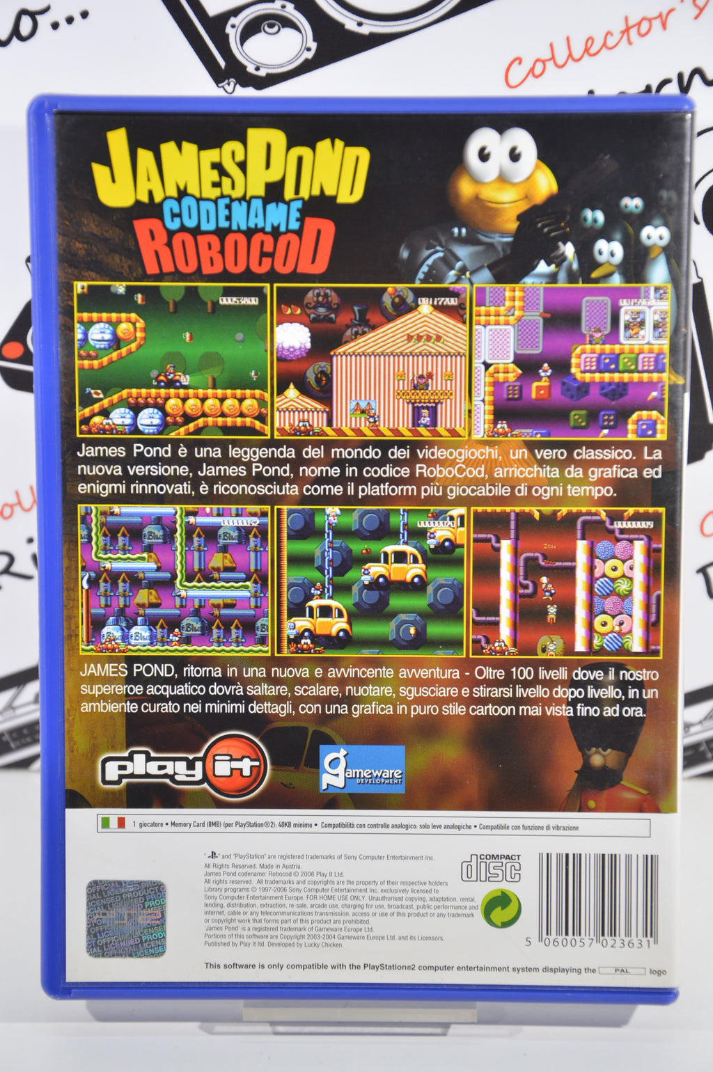 James Pond codename: Robocod PlayStation 2 3+ Lingua inglese