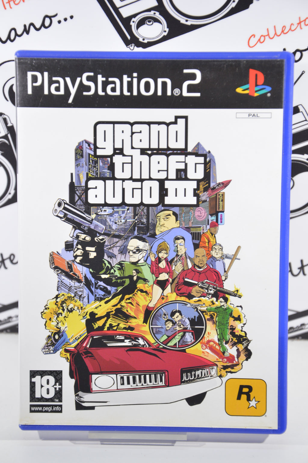 Grand Theft auto III PlayStation 2 18+ Multilingua + Mappa