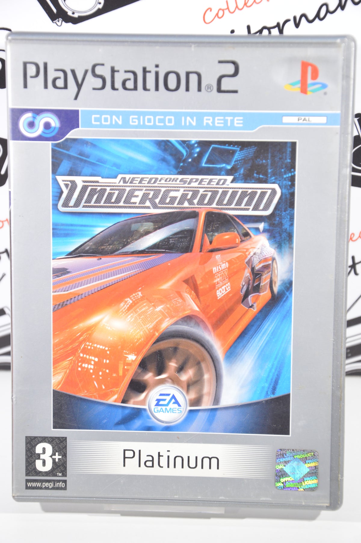 Need for speed Underground PlayStation 2 3+ Multilingua