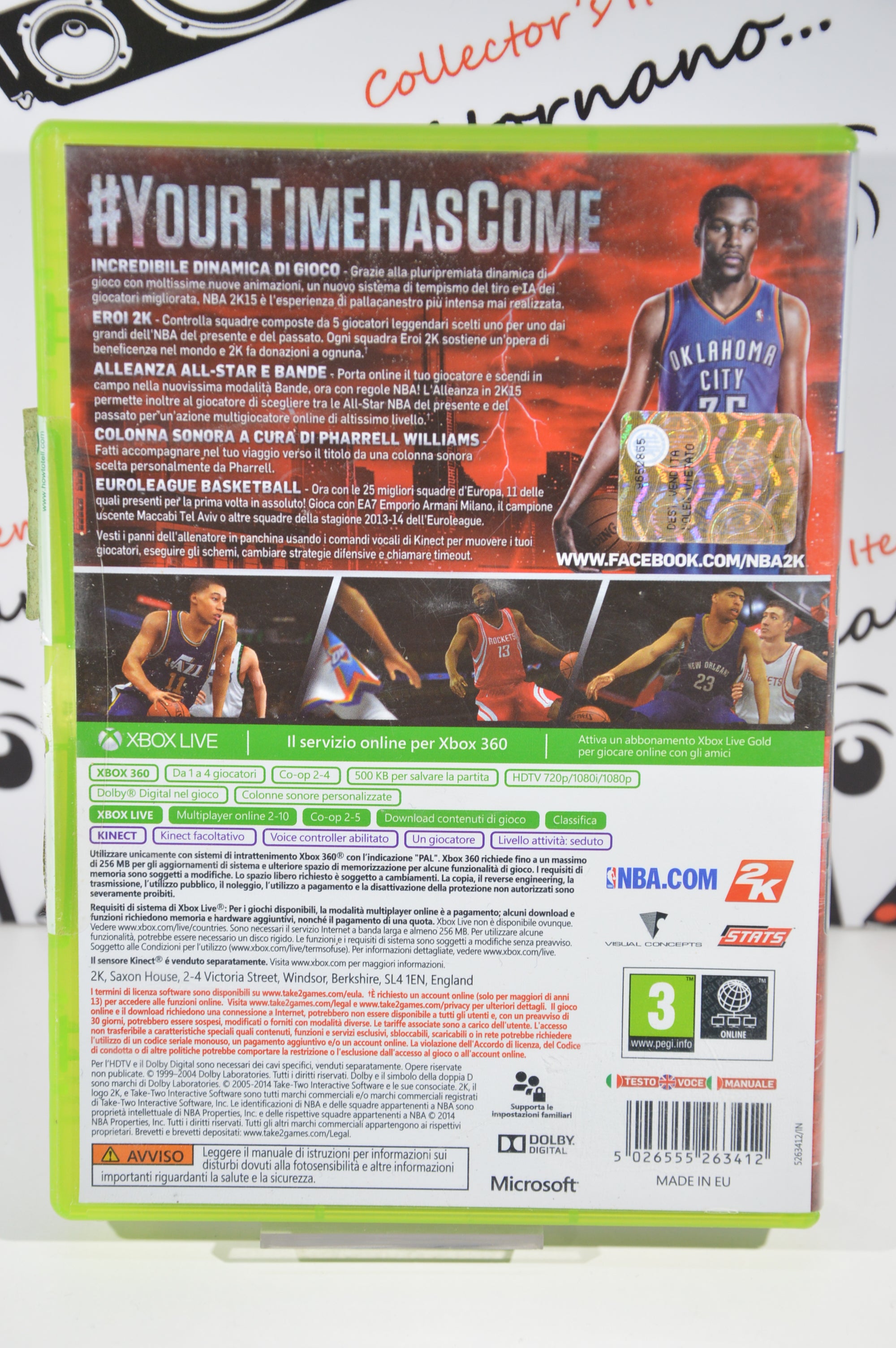 NBA 2K15 Xbox 360 3+ Multilingua