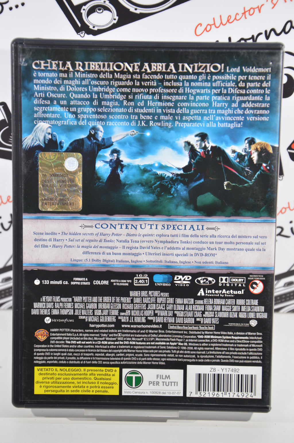 Harry Potter e l'ordine della fenice Dvd Italiano edizione 2 dischi