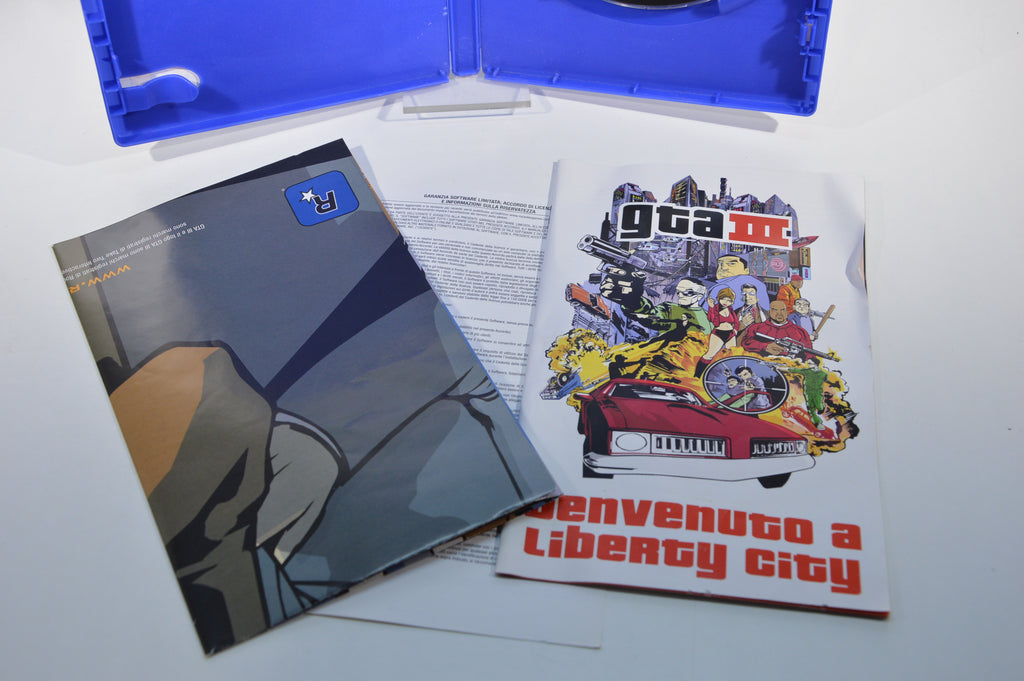 Grand Theft auto III PlayStation 2 18+ Multilingua + Mappa