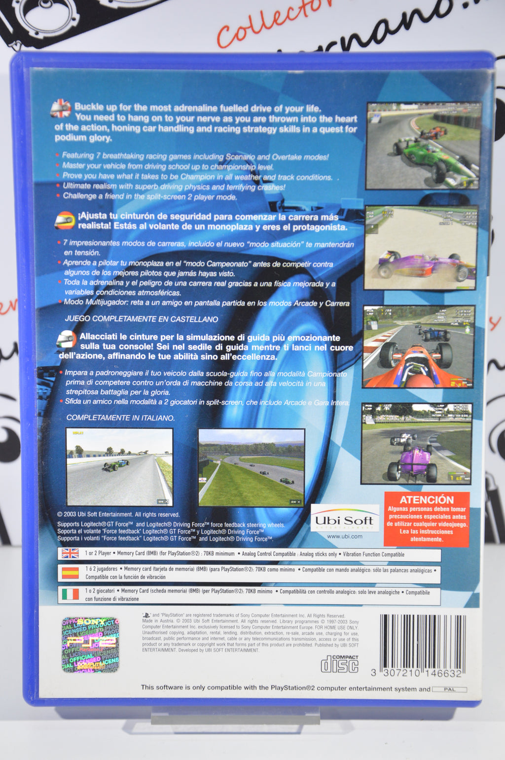 Racing simulation 3 Playstation 2 3+ Multilingua