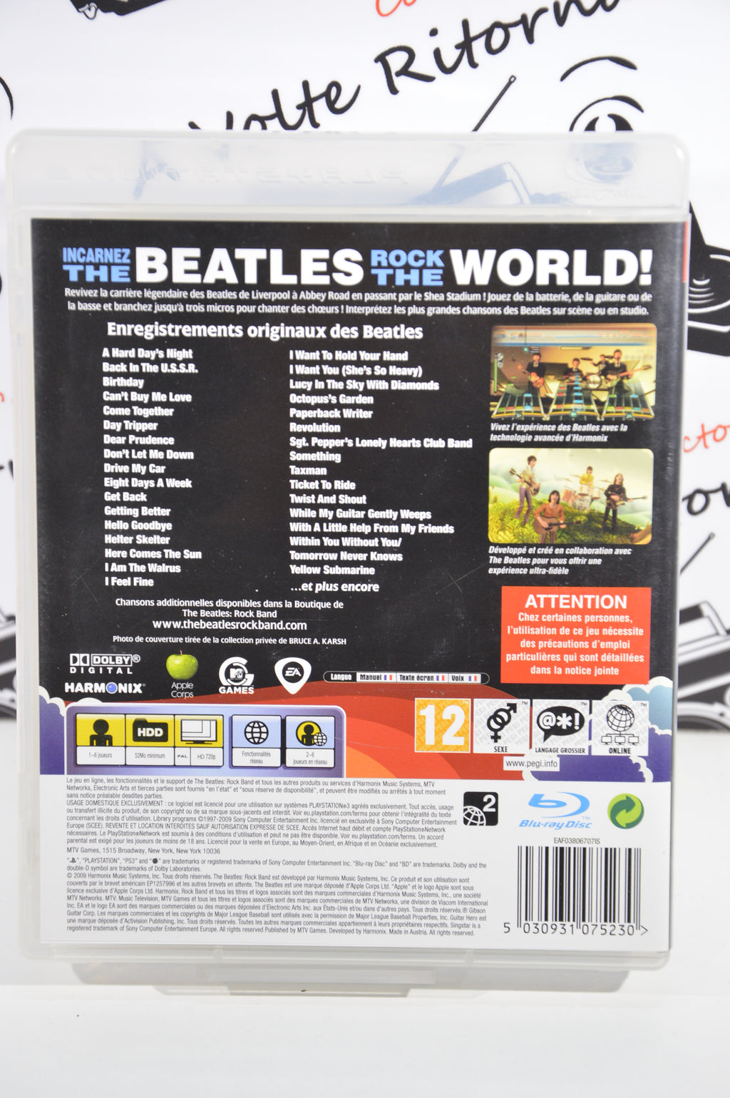 The Beatles rockband Playstation 3 12+ Multilingua