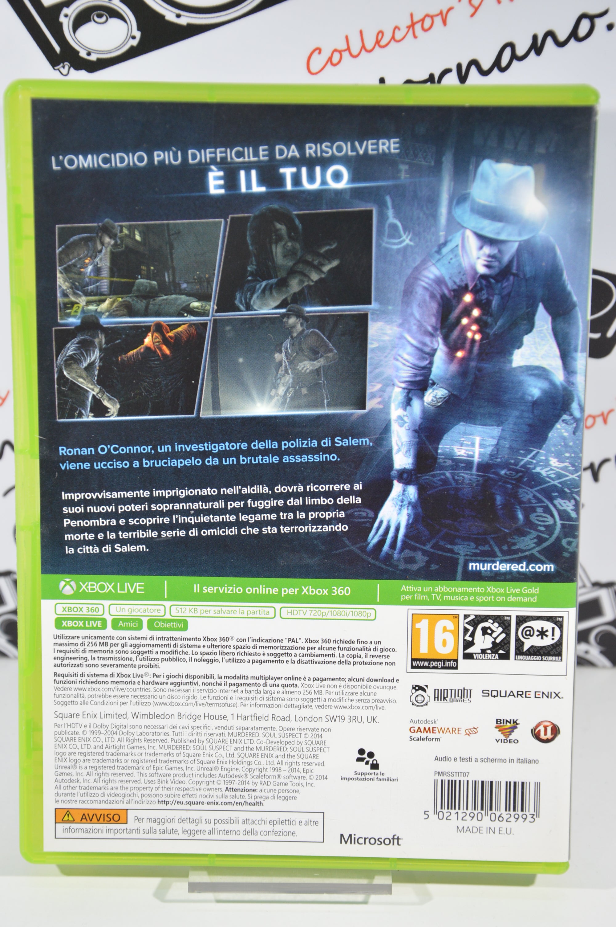Murdered soul suspect Xbox 360 16+ Multilingua