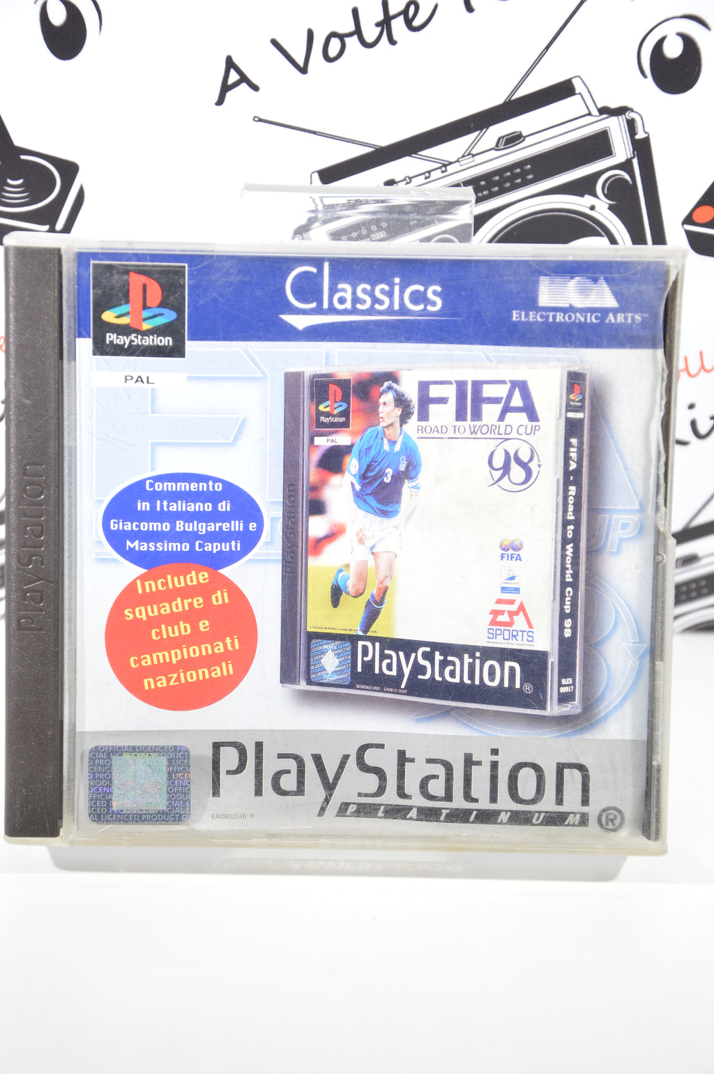 Fifa Road to World cup 98 platinum PlayStation 1 3+ ITA