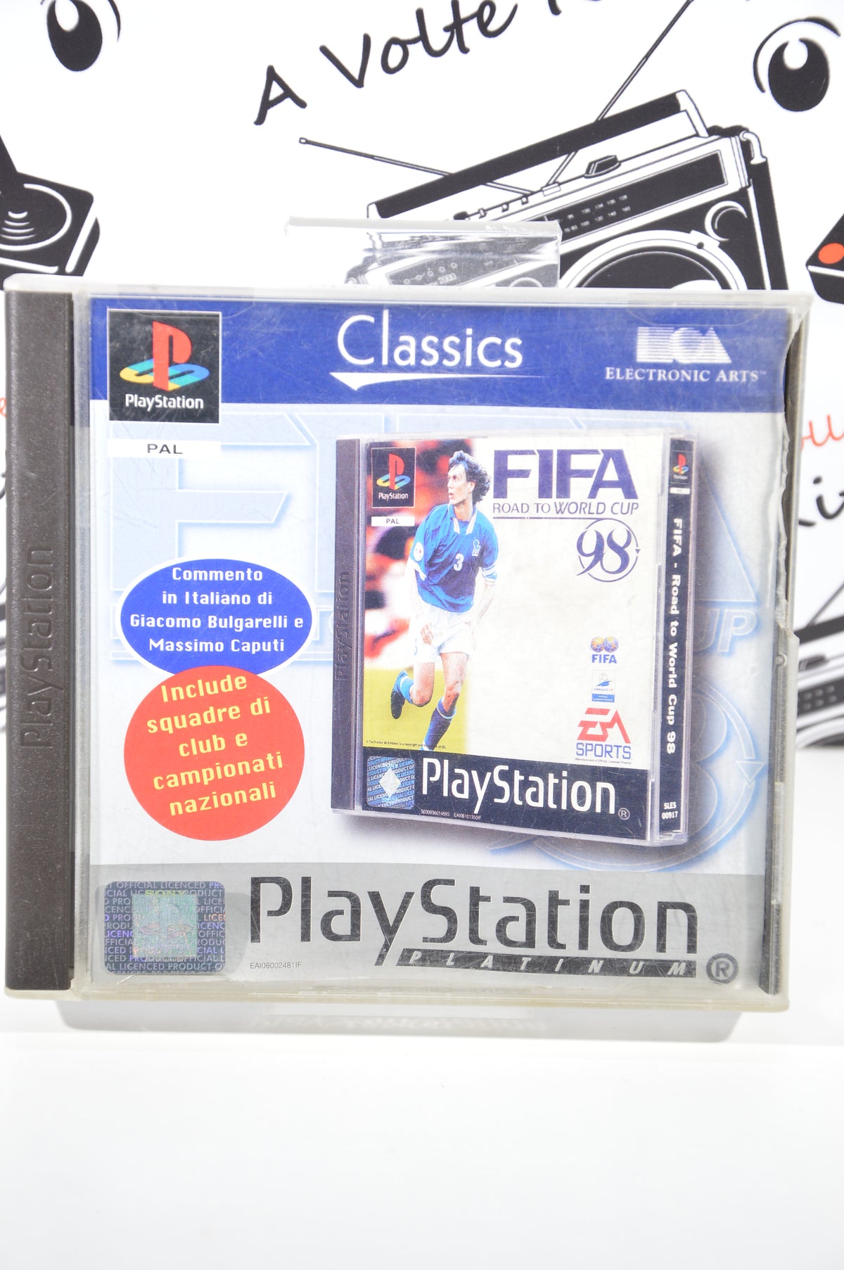 Fifa Road to World cup 98 platinum PlayStation 1 3+ ITA