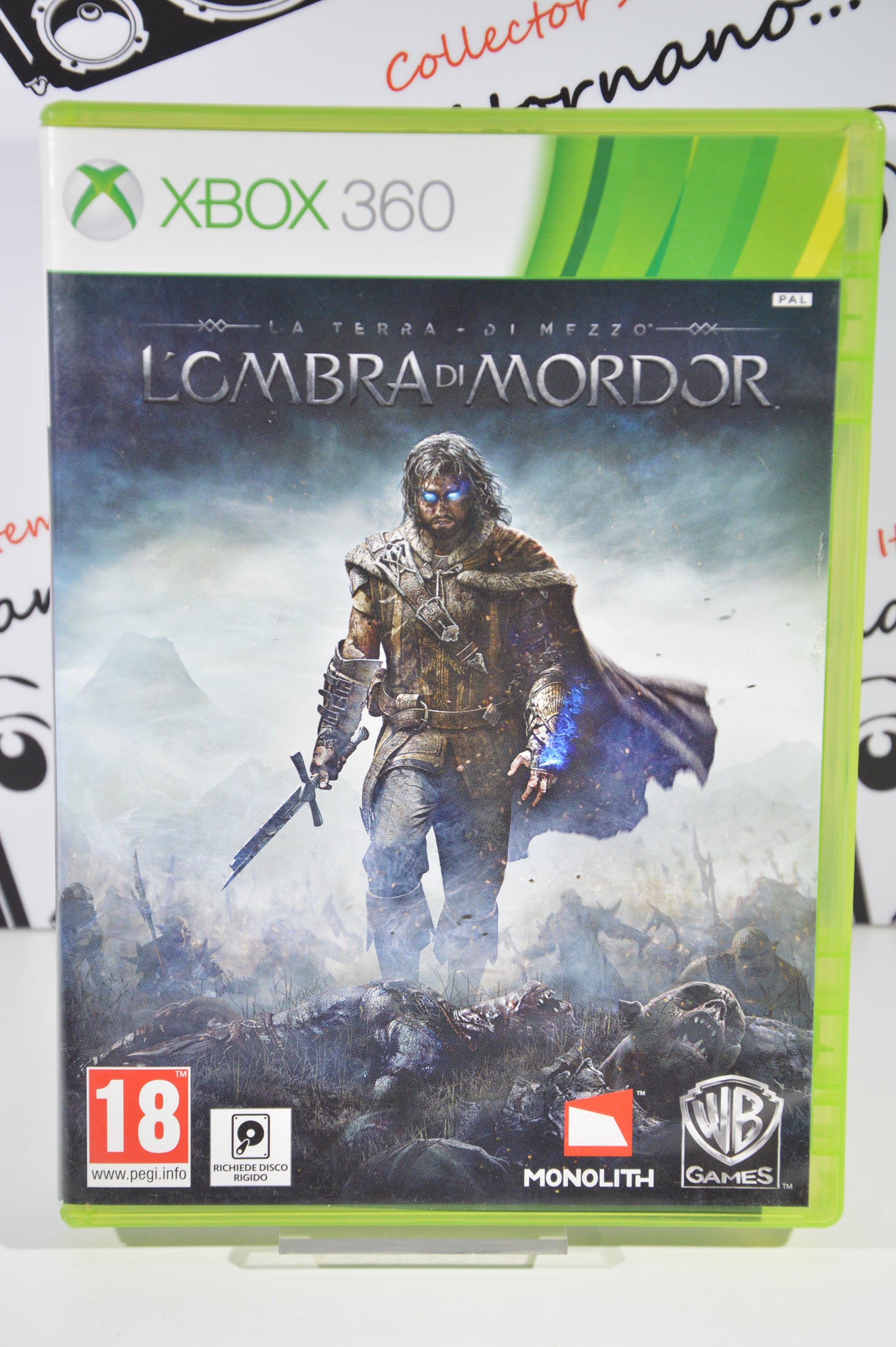 La terra di mezzo L'ombra di Mordor Xbox 360 18+ Multilingua