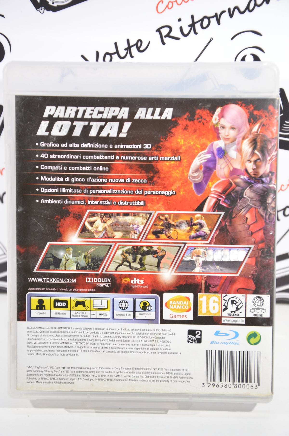 Tekken 6 Playstation 3 16+ Multilingua Ita