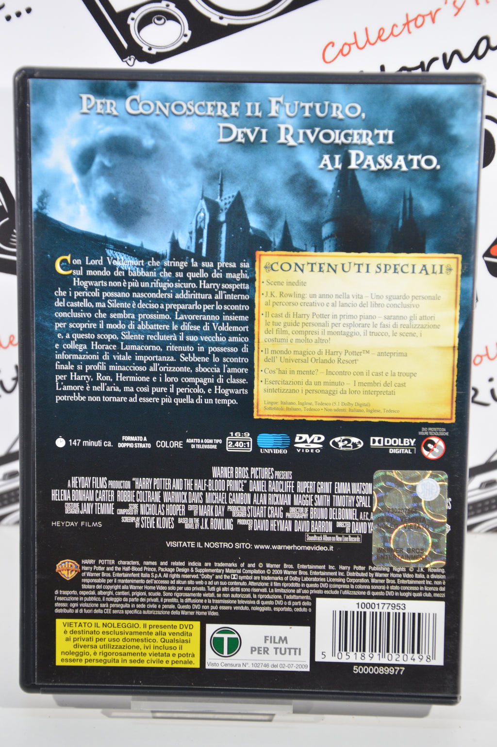 Harry Potter e il principe Mezzosangue Dvd Italiano edizione 2 dischi