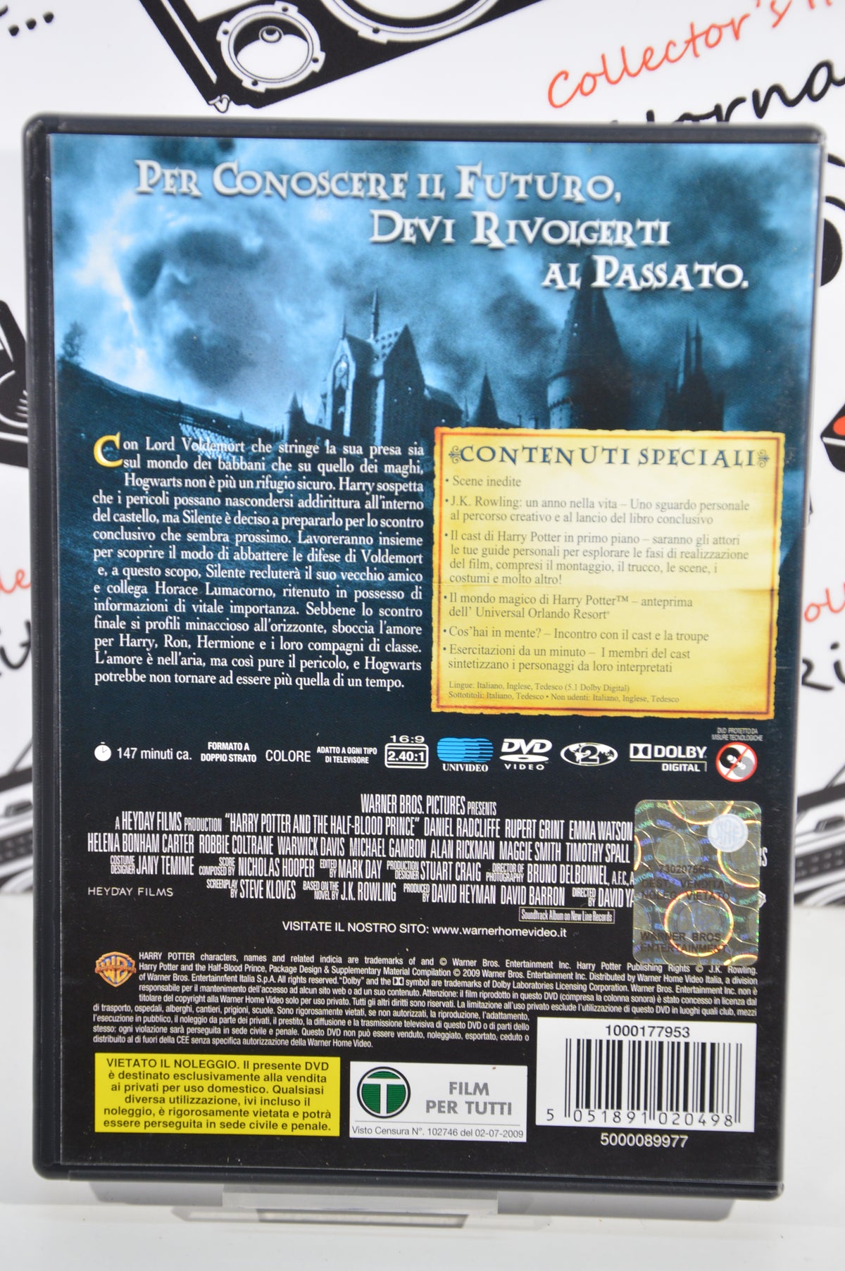 Harry Potter e il principe Mezzosangue Dvd Italiano edizione 2 dischi