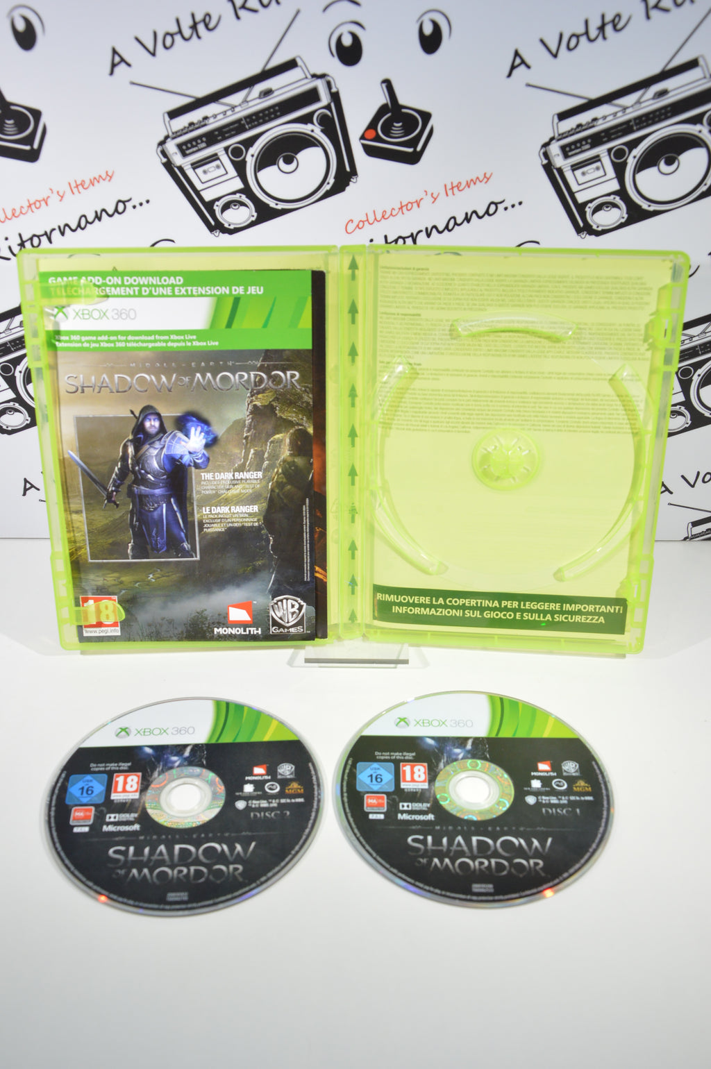 La terra di mezzo L'ombra di Mordor Xbox 360 18+ Multilingua