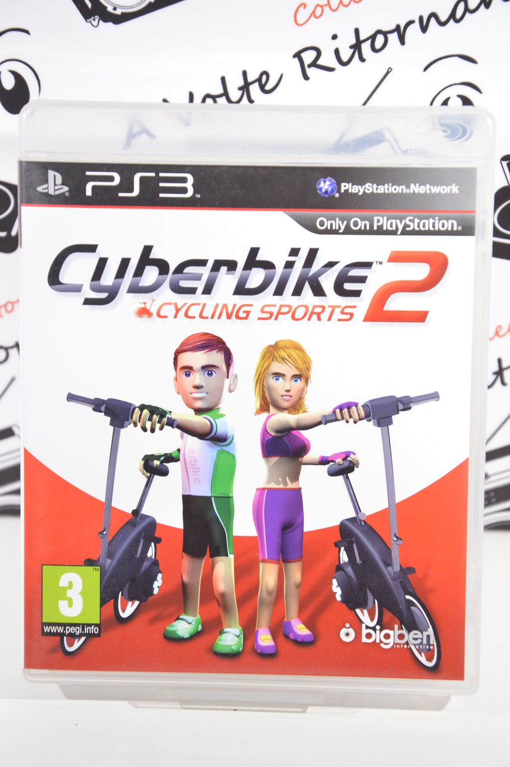 Cyberbike 2 Cycling sports Playstation 3 3+ Multilingua