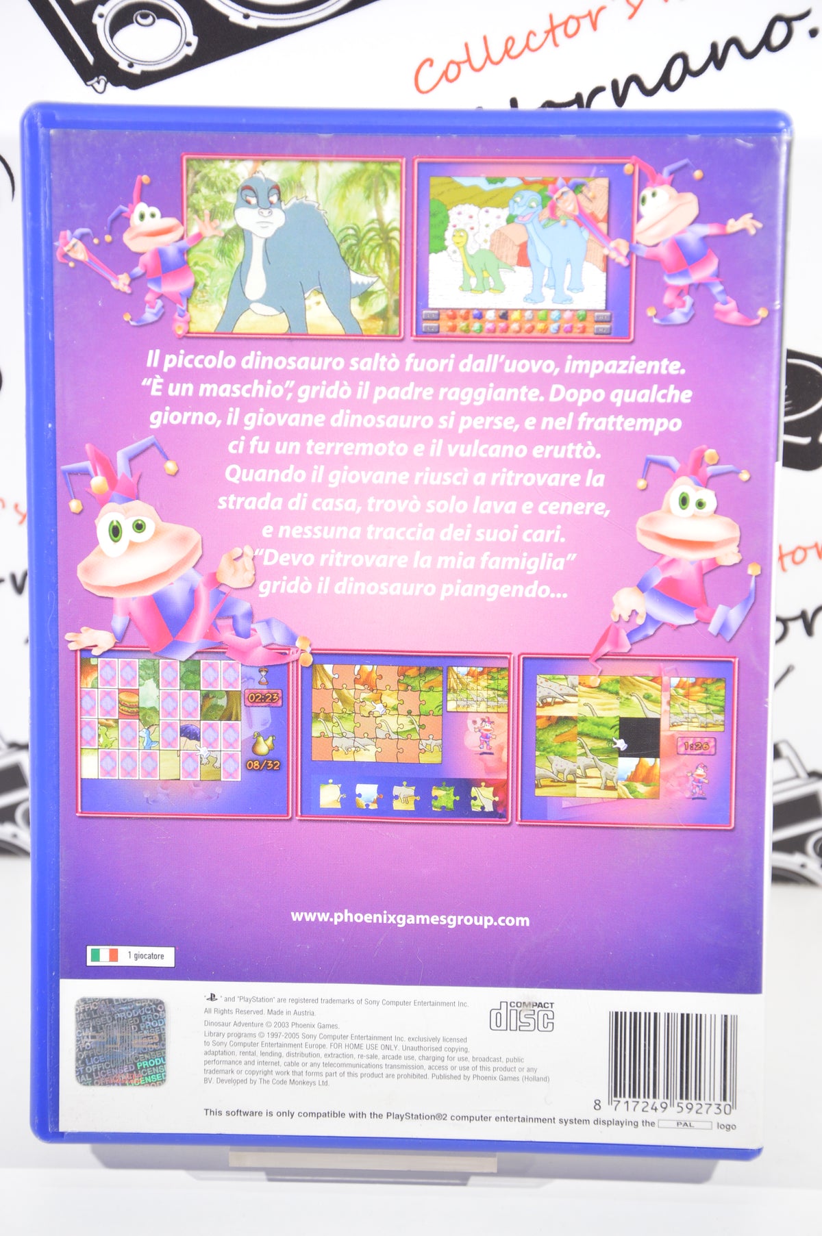 Dinosaur Adventure PlayStation 2 3+ Multilingua