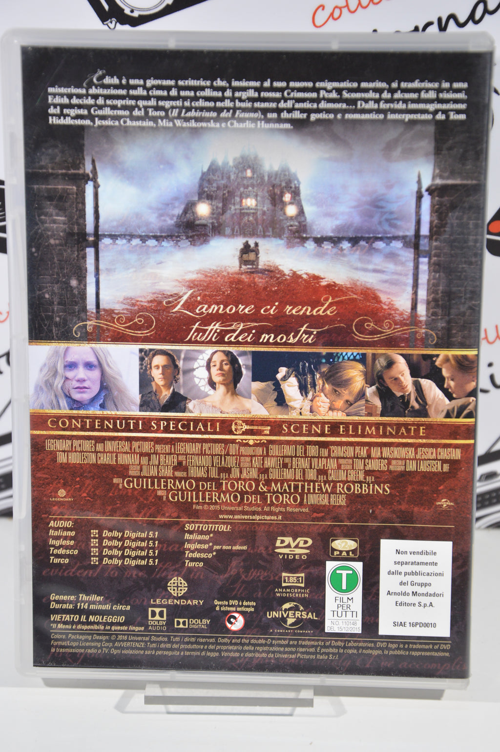 Crimson Peak Dvd