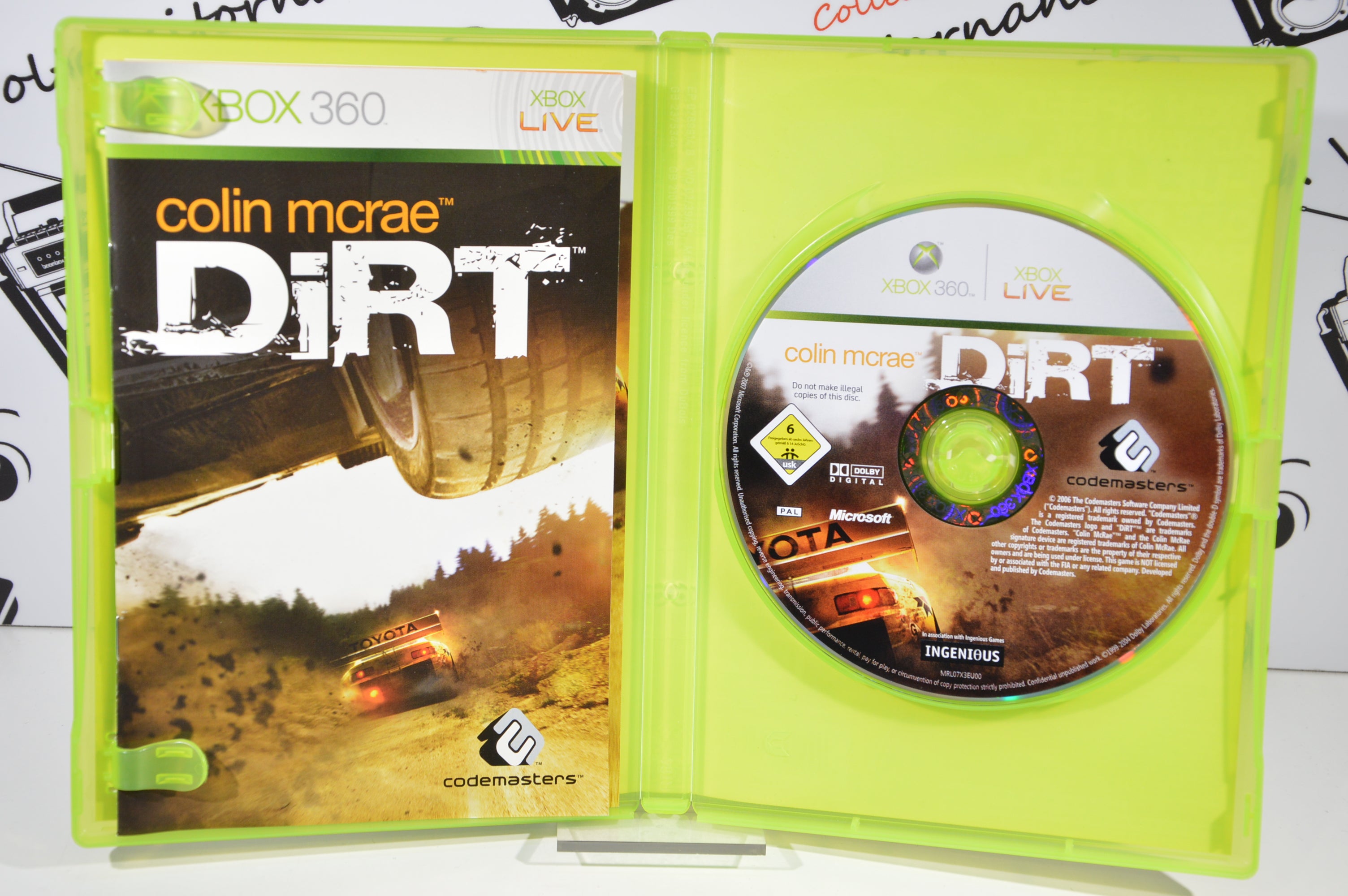 Colin Mcrae Dirt Xbox 360 12+ Multilingua