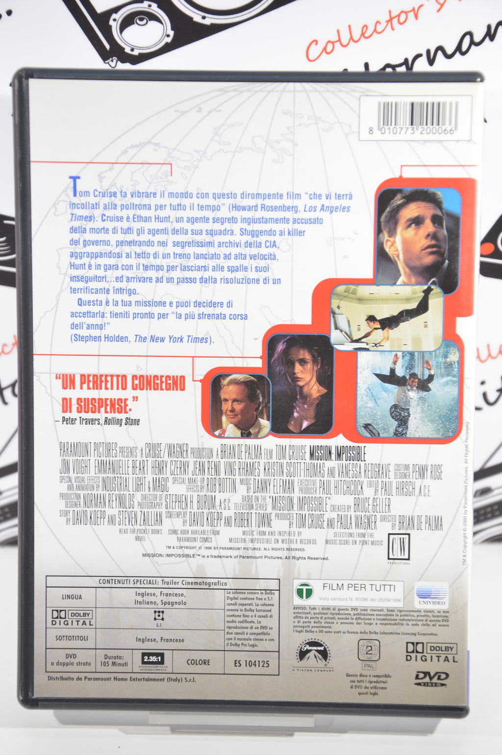 Mission Impossible Dvd Italiano Tom Cruise