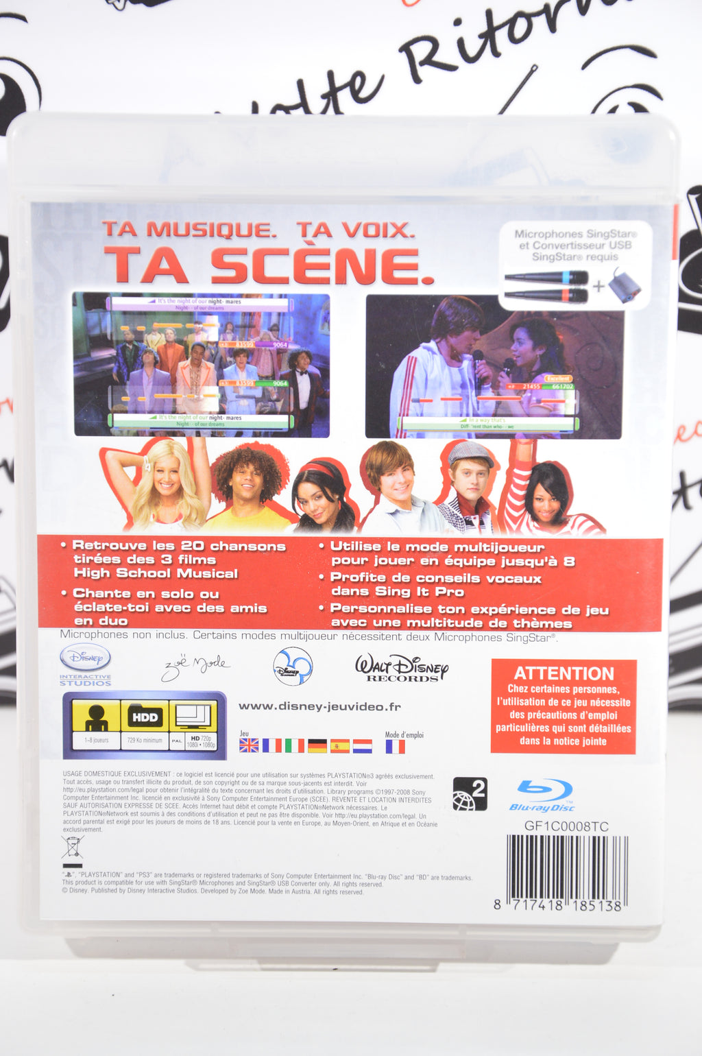 Sing It high school musical 3 Playstation 3 3+ Multilingua