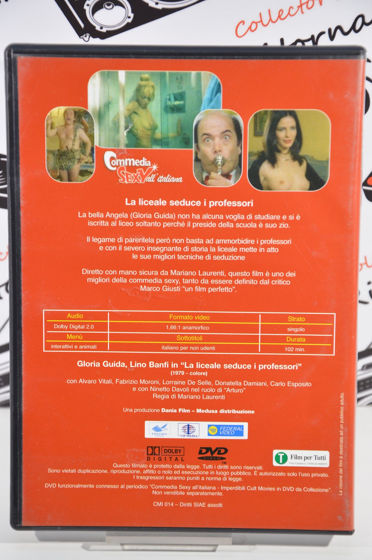 La liceale seduce i professori Dvd Italiano