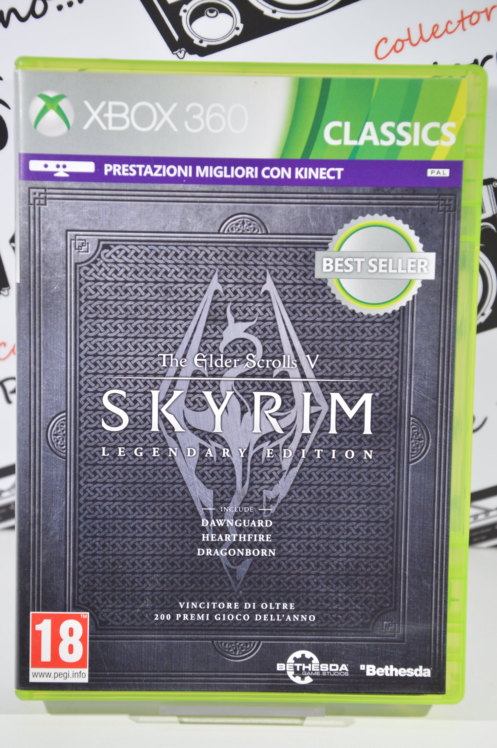 Skyrim legendary edition Xbox 360 18+ Multilingua