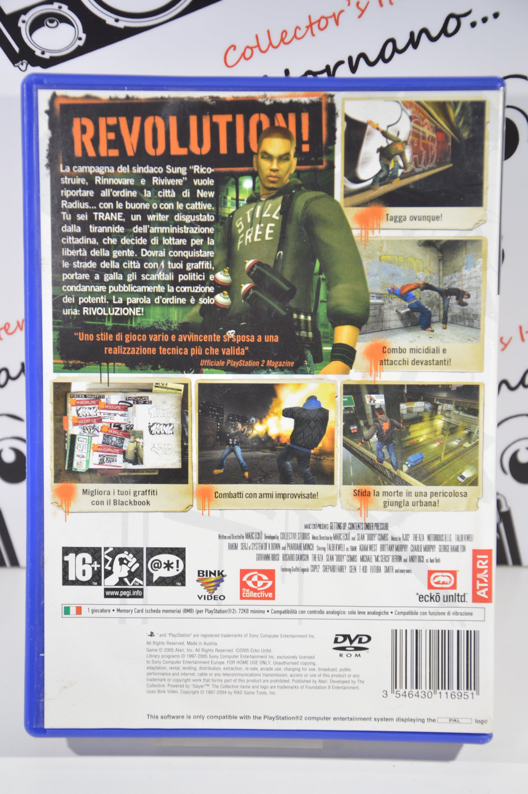 Marc Ecko's getting up Playstation 2 16+ Multilingua