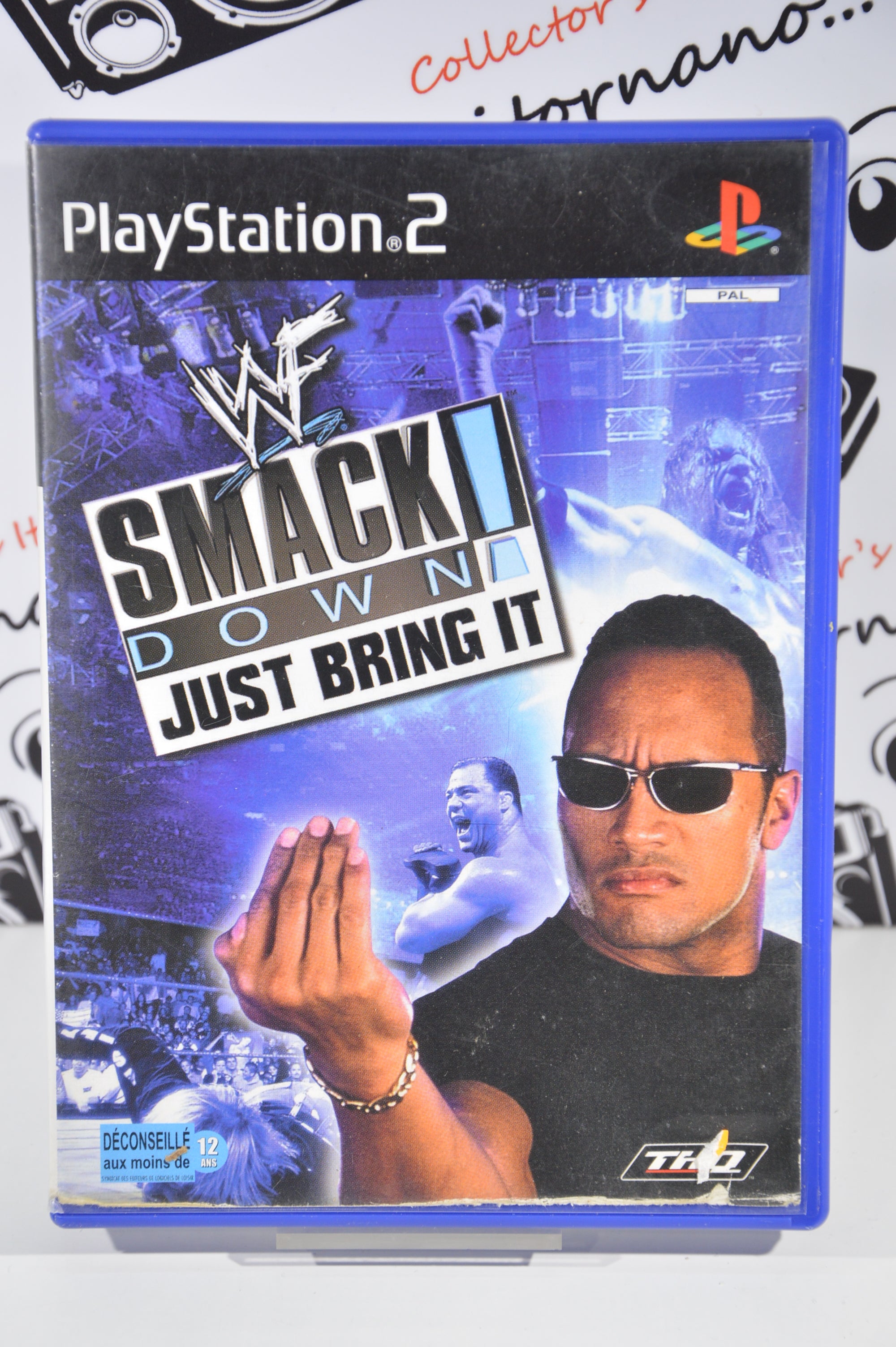 WWE Smackdown Just bring it Playstation 2 12+ lingua inglese