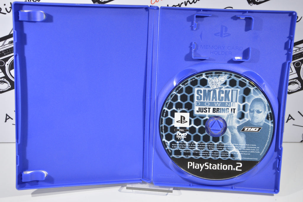 WWE Smackdown Just bring it Playstation 2 12+ lingua inglese