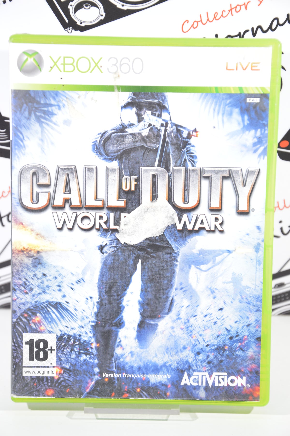 Call of Duty World at War Xbox 360 18+ Lingua Francese
