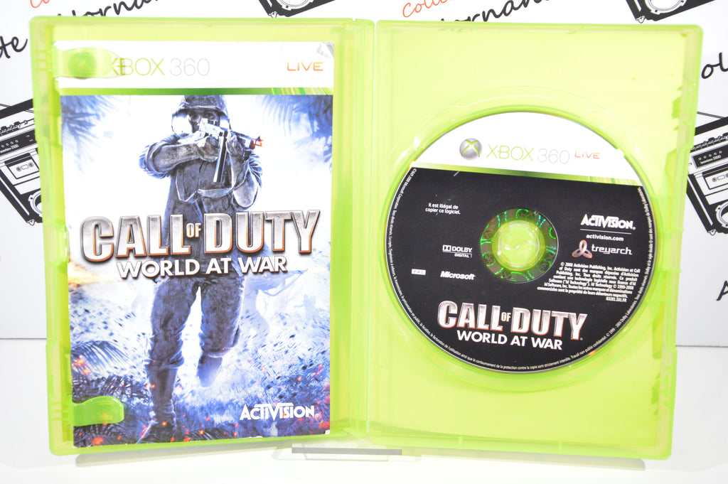 Call of Duty World at War Xbox 360 18+ Lingua Francese
