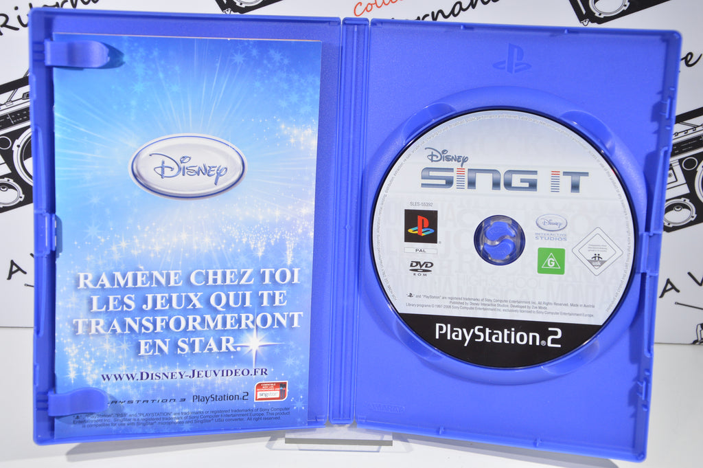 Disney Sing it Playstation 2 3+ completo multilingua