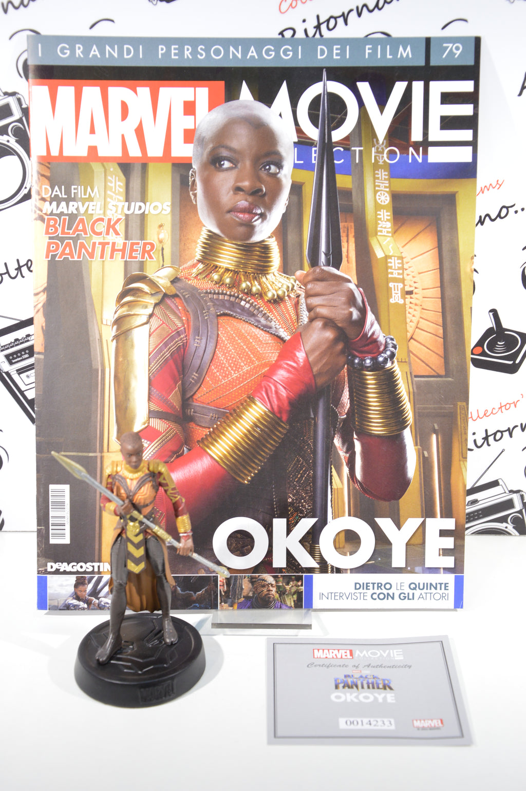 Okoye Marvel movie collection 79 Eaglemoss Statuetta Marvel