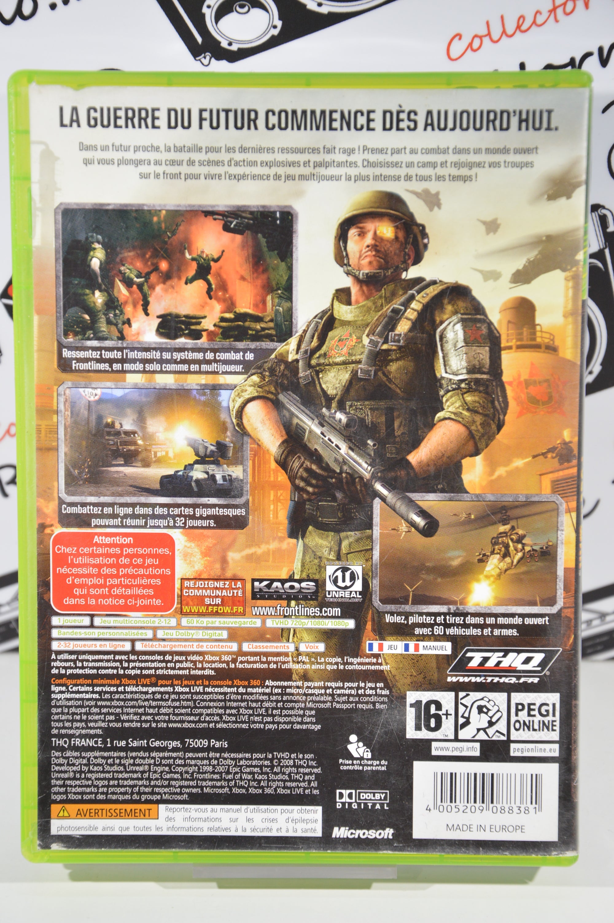 Frontlines fuel of war Xbox 360 16+ Multilingua