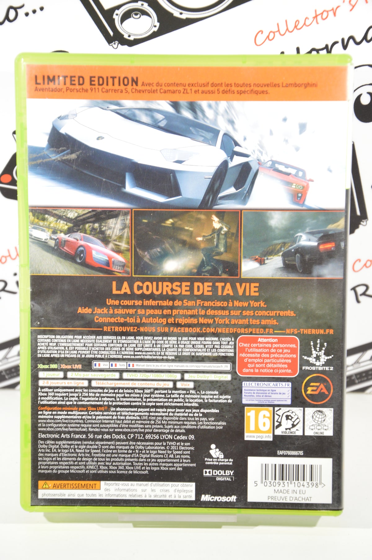 Need for Speed The run Xbox 360 16+ Multilingua