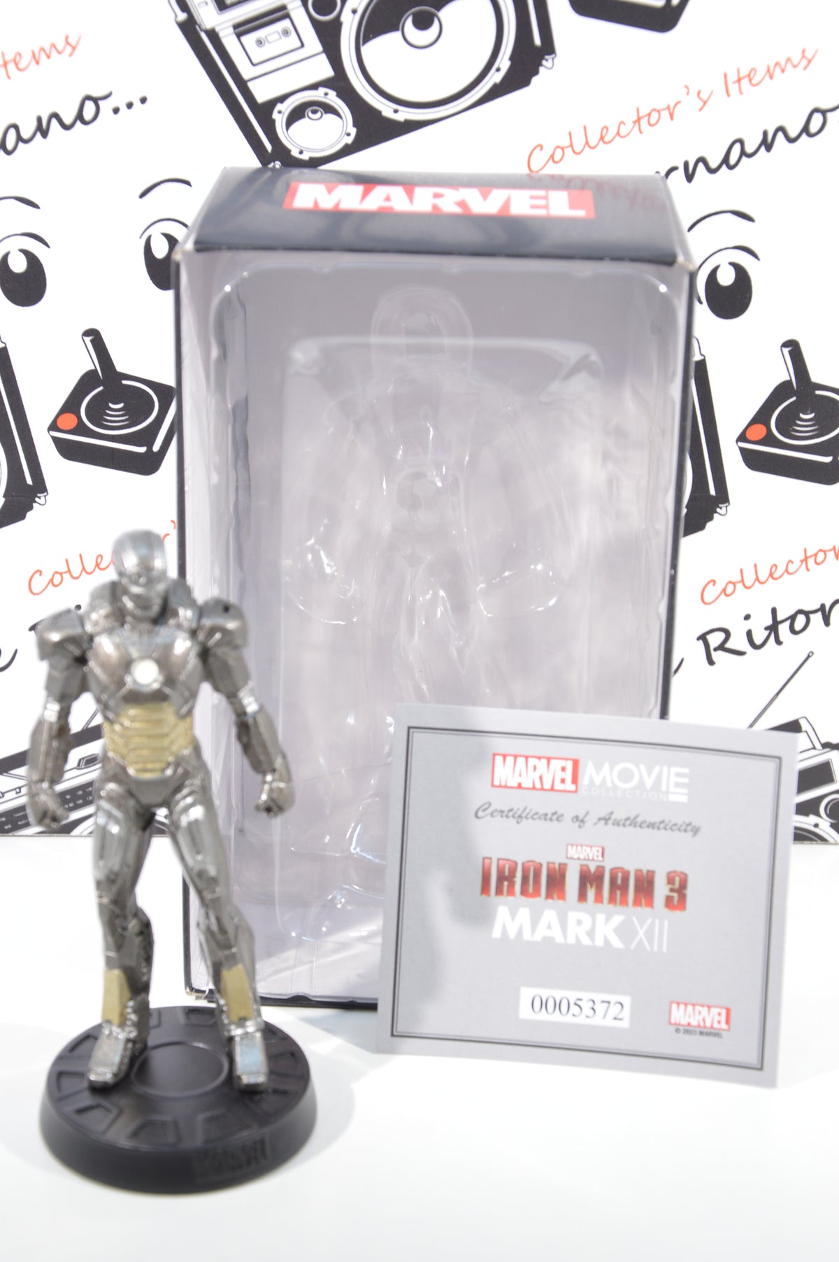 Iron Man Mark XII Marvel movie collection Eaglemoss Statuetta Marvel