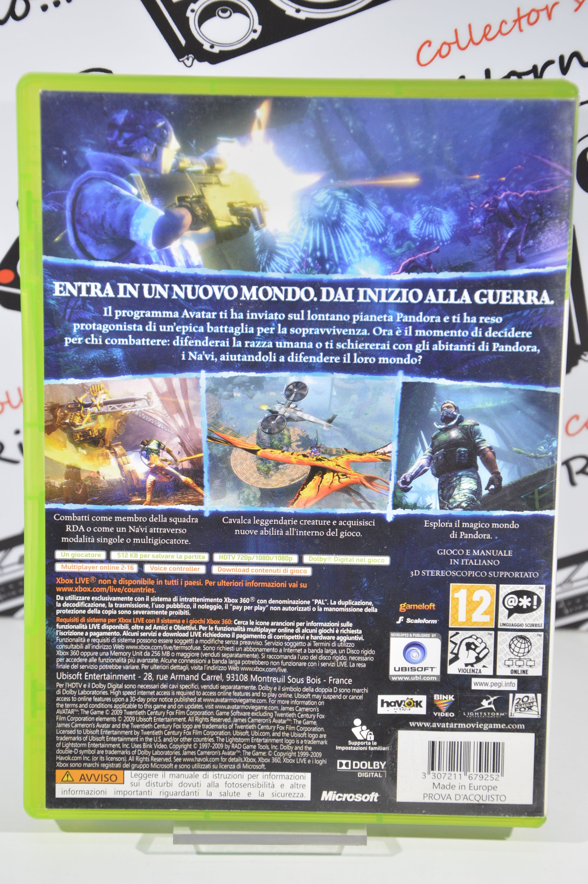 Avatar il gioco Xbox 360 12+ Multilingua