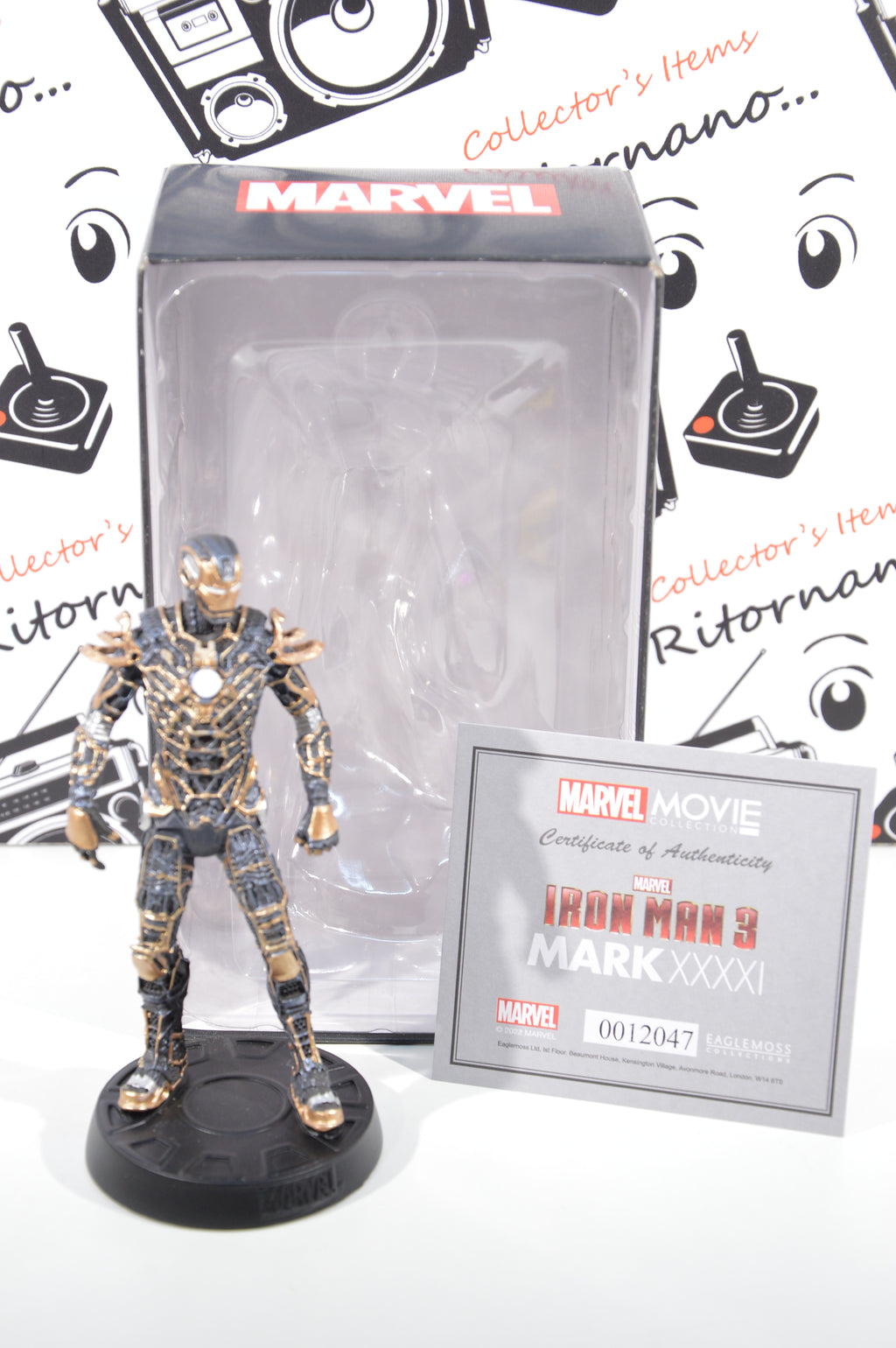 Iron Man Mark XXXXI Marvel movie collection Eaglemoss Statuetta Marvel