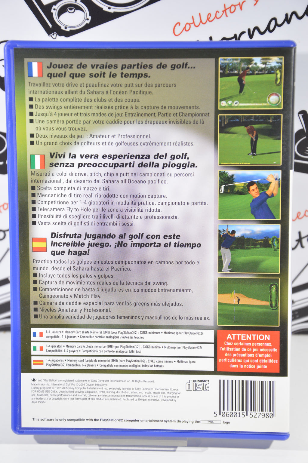 International Golf Pro PlayStation 2 3+ Multilingua