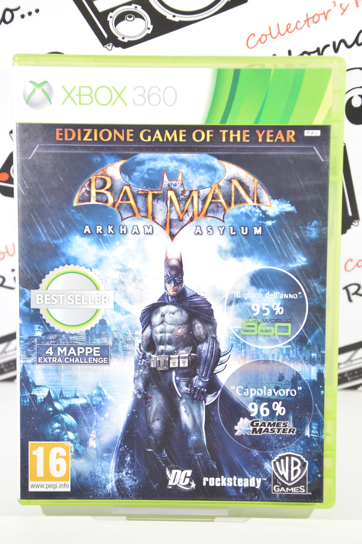 Batman Arkham Asylum edizione Goty Xbox 360 16+ Multilingua