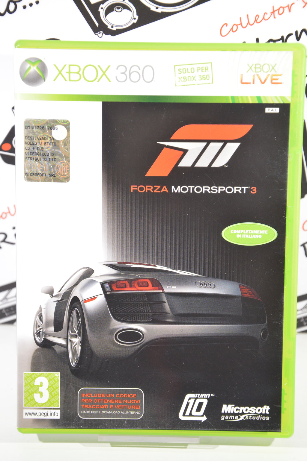 Forza Motorsport 3 Xbox 360 3+ Italiano