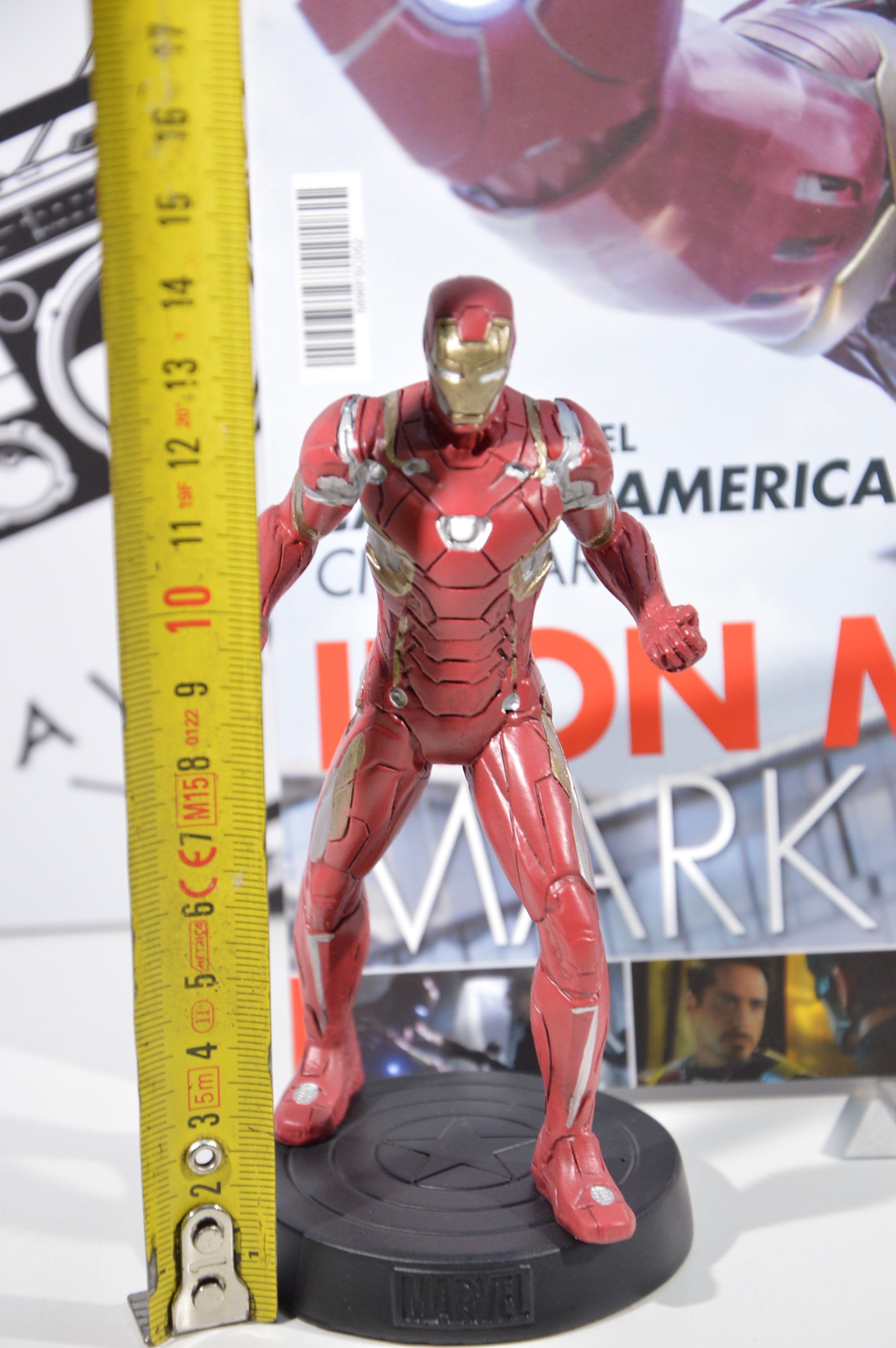 Iron Man Mark XLVI Statuetta Marvel 14 cm Marvel movie collection 52 Eaglemoss