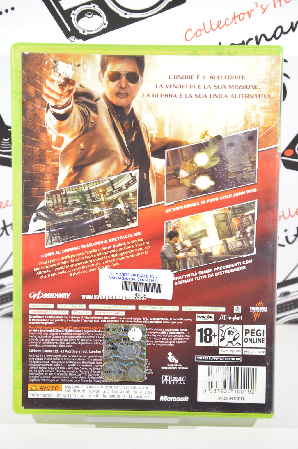John Woo presents Stranglehold Xbox 360 18+ Multilingua
