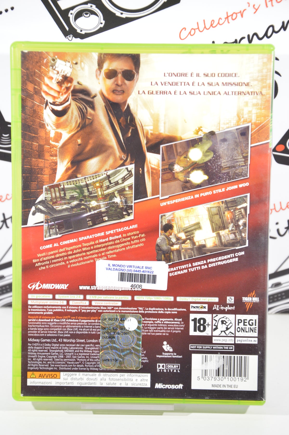 John Woo presents Stranglehold Xbox 360 18+ Multilingua